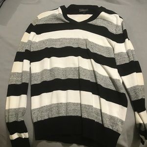 Express Men’s Striped Sweater